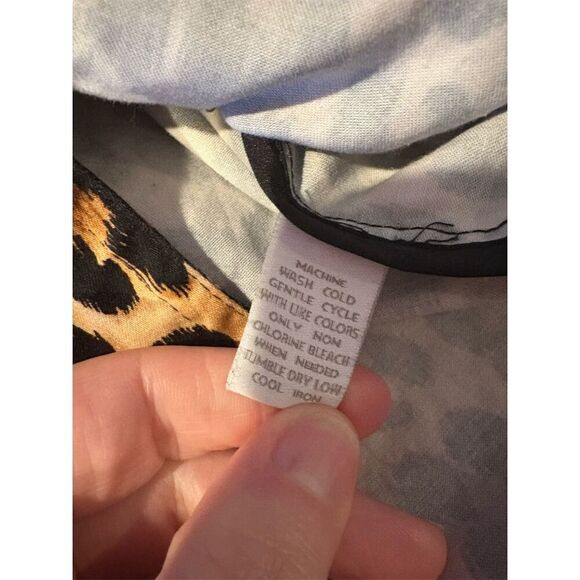 Charter Club Women's Leopard Print Blazer Size L Multicolor Animal Print - Picture 9 of 11